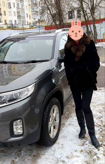 Шуба норковая с соболем баргузин