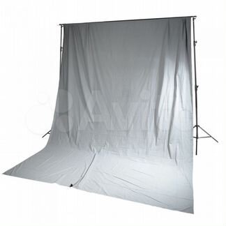 Фон серый 2.9x3 м