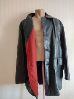 Продам кожаный плащ/пальто/куртка GF Ferre. Оригин