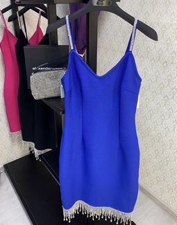 Бандажное вечернее коктейльное платье