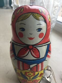 Матрешка железная расписная СССР идеал