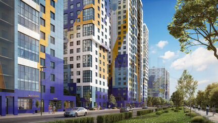 1-к квартира, 41.8 м², 2/25 эт.