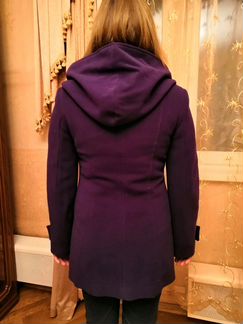 Утеплённые пальто с капюшоном