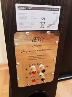 Фронтальные колонки ASW Genius 300 Dark Oak