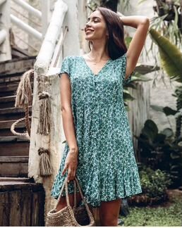 Платье размеры S-M Новое с о.Бали состав вискоза