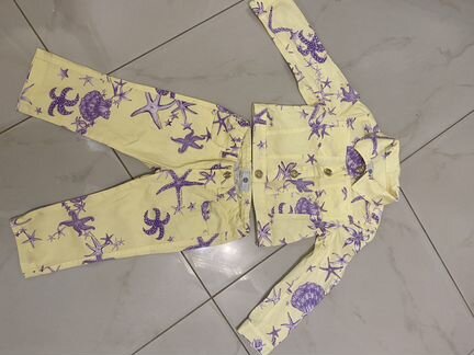 Комплект костюм versace оригинал джинс