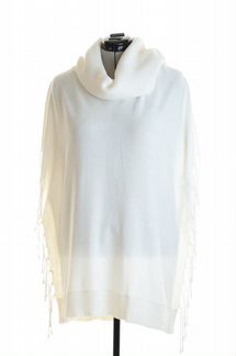 Свитер-пончо Michael Kors, хлопок-вискоза, L 46-48