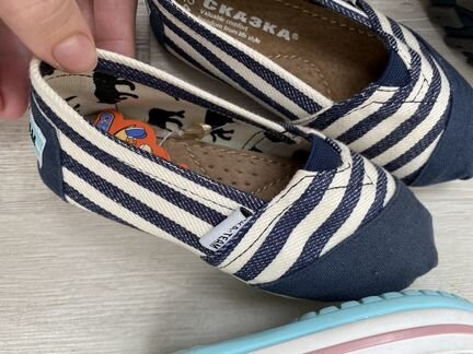 Новые балетки кеды 24