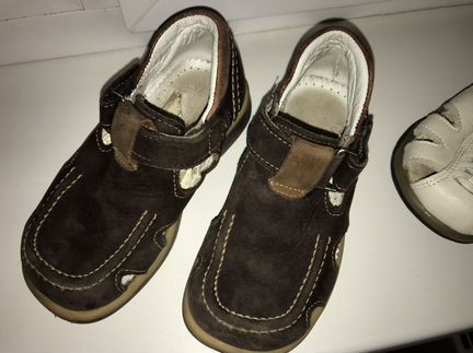 Сандалии натуральная кожа много (разные)