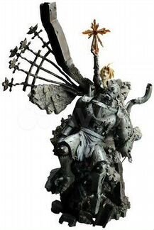 Fullmetal Alchemist Edward and Alphonse Statue