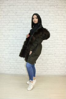 Парка женская с мехом