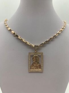 Золотая цепь с подвеской