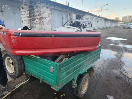 Задний бампер BMW е46 рест седан