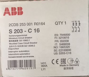 Контактор / выключатель / миниконтактор