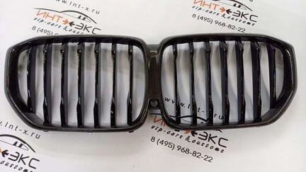Bmw X5 G05 решётка радиатора Mperformance carbon