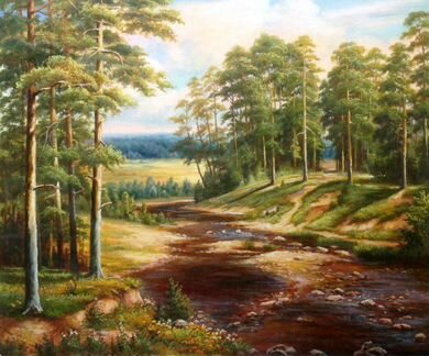 Картина масло, 50х60 см