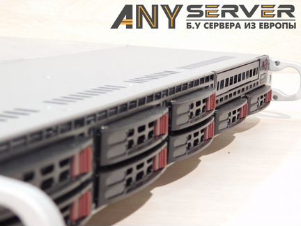 Сервер Supermicro 1027R 2xE5-2690 192Gb 8x2.5