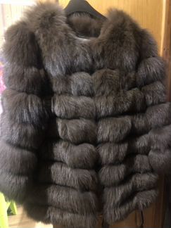 Шуба из песца 3 в 1 90 см