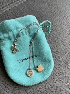 Подвеска Tiffany сердечки