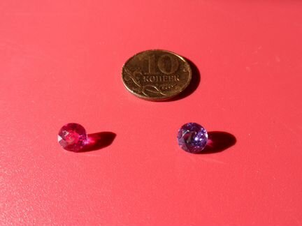 Корундовые вставки в украшения СССР