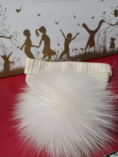 Шапка с помпоном Il trenino (Италия)