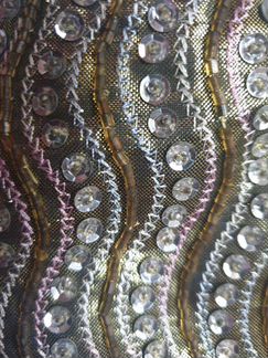 Клатч, расшитый пайетками (новый)