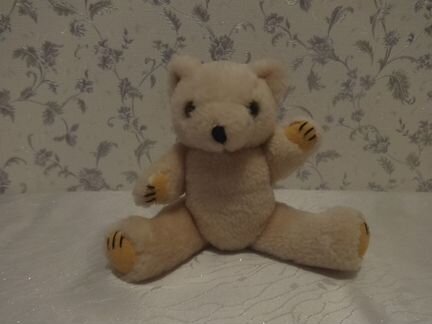 Винтажная игрушка мягкая,Мишка СССР 70 гг
