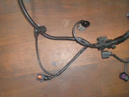 Проводка двигателя Ауди Ку7 3,6 BHK