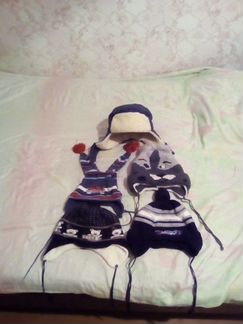 Детские шапки разные