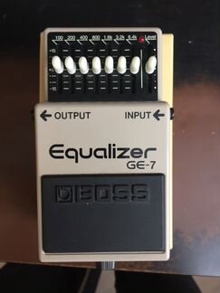 Педаль Boss GE-7 Equalizer