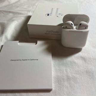 Наушники airpods 2 оригинал