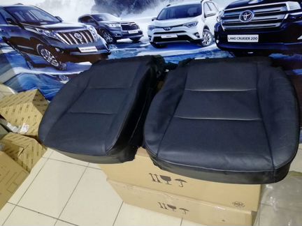 Toyota Camry обивка передних сидений 14-17 г