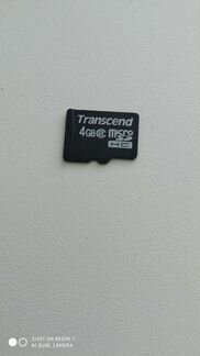 Карта памяти MicroSD 4 гб