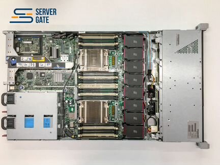 HP DL360p G8 4LFF 2x E5-2630v2 512 GB