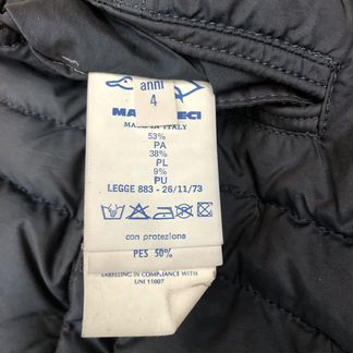 Пуховик manudieci