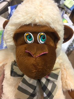 Игрушка Обезьяна с бантом