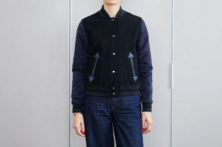 Куртка бомбер uniqlo gvgv S