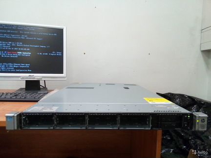 Сервер HP ProLiant DL360p G8 E5-2620