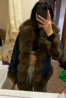 Джинсовая курточка женская