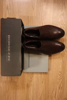 Ботинки мужские коричневые 42 размер (новые)