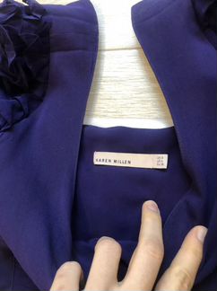 Платье женское фиолетовое 42