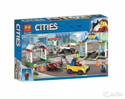 Конструктор 11391 lari Cities Автостоянка
