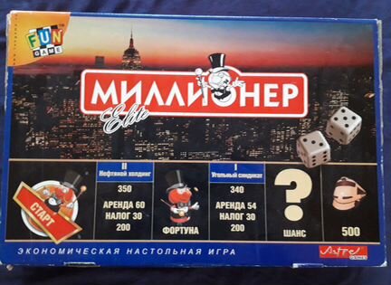 Настольная игра Миллионер