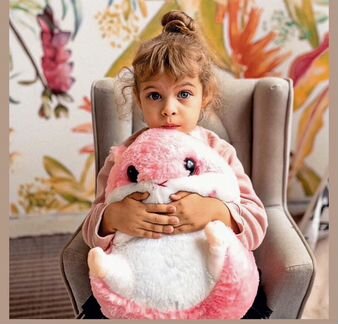 Плед-подушка хомяк