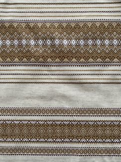 Ткань лён с узором