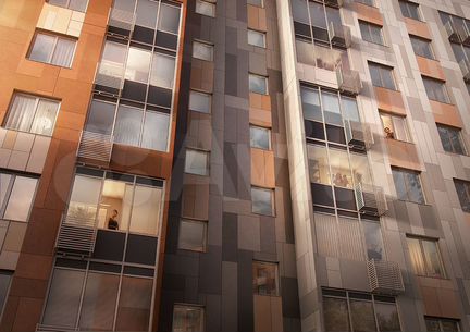 2-к квартира, 38.7 м², 11/17 эт.