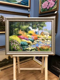 Картина летний пейзаж