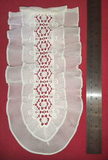 Жабо Кружево Белый дедерон 1960-е гг. гдр Винтаж