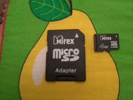 Адаптер для карты памяти Mirex MicroSD Adapter на