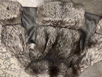 Меховая жилетка